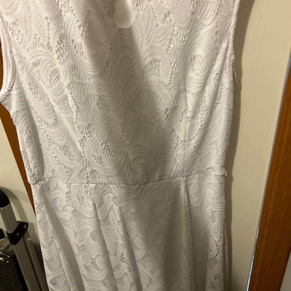 White dress